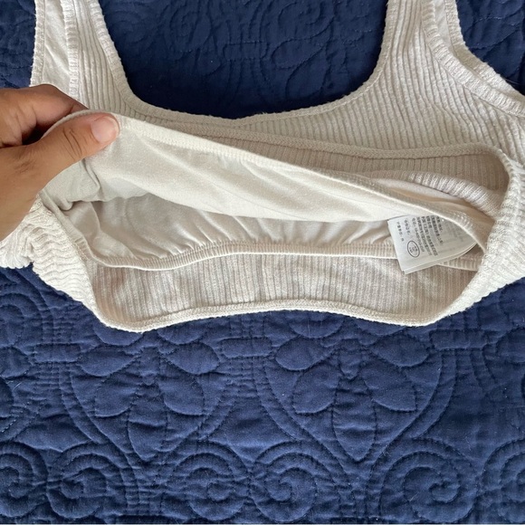 Abercrombie & Fitch Lounge Long-Line Bralette - Picture 7 of 10